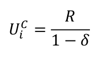 𝐶= 𝑅 1 −𝛿 𝑈𝑖
