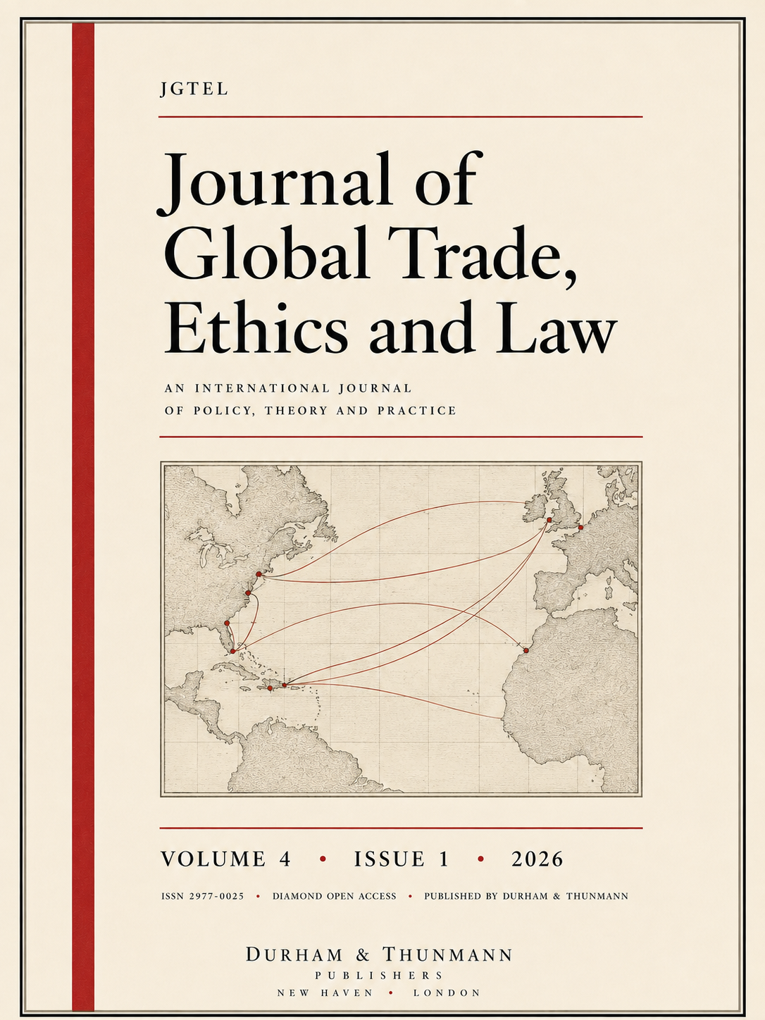 Cover of Journal of Global Trade, Ethics and Law, volume 4, issue 1